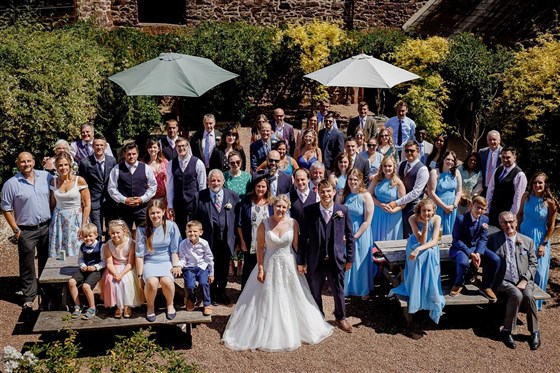 Mediterranean Courtyard - group photo
