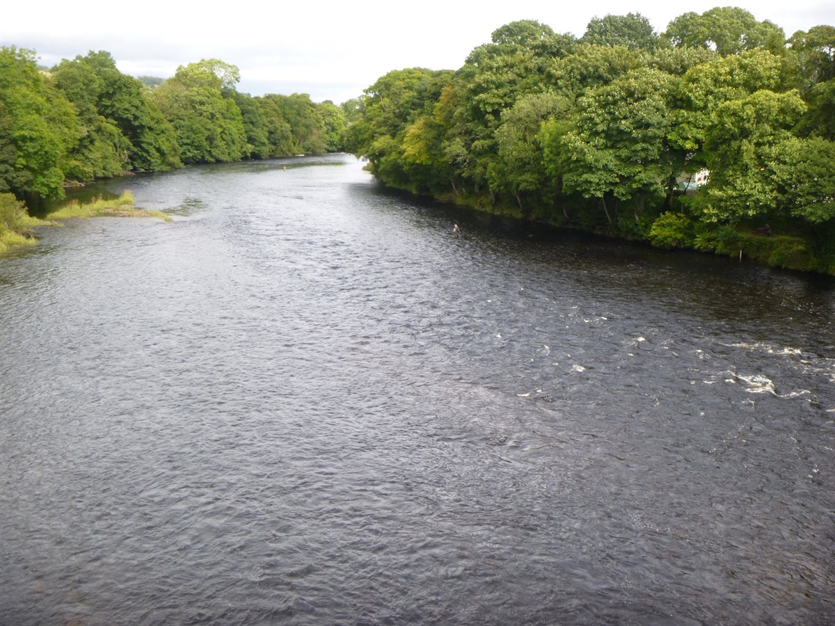 Views down Beat 1 from the Bridge
