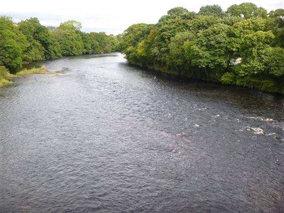 Views down Beat 1 from the Bridge