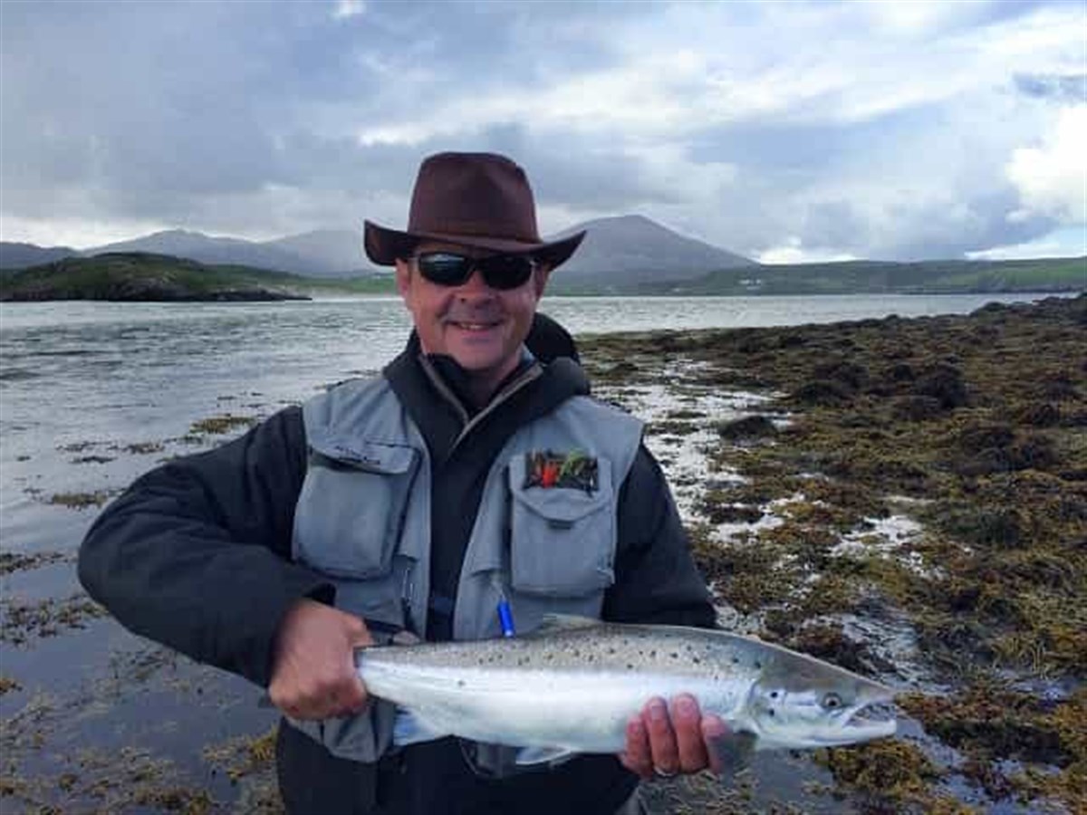 Grilse from The Bruton Stream