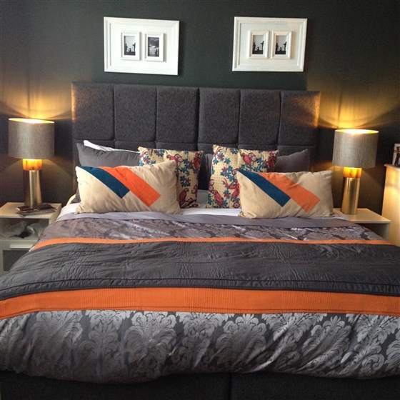 Double king size bed