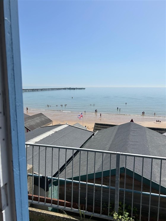 View from hut