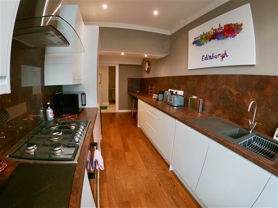 Fully Equipped Kitchen.