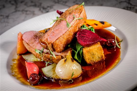 AA Rosette-awarded dining at Palm Court