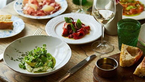 Italian influenced dishes family style!