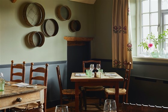 Dining room, The Kingham Plough