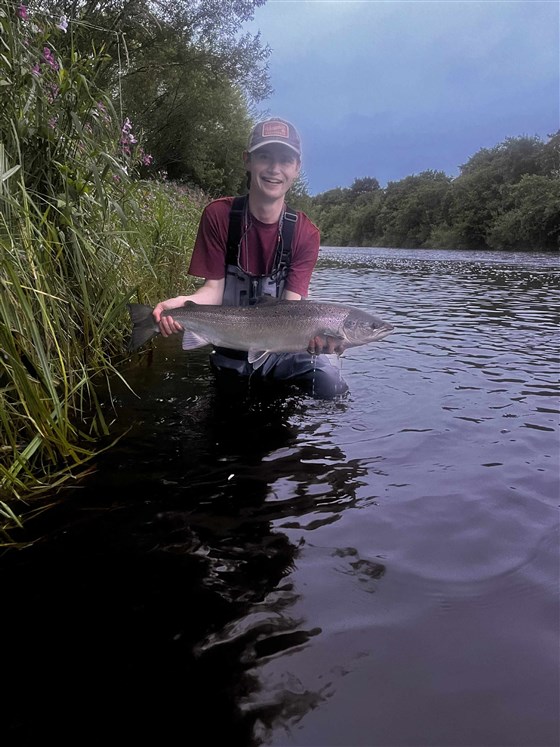 A late spring salmon