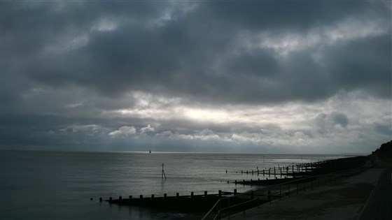 winter skies