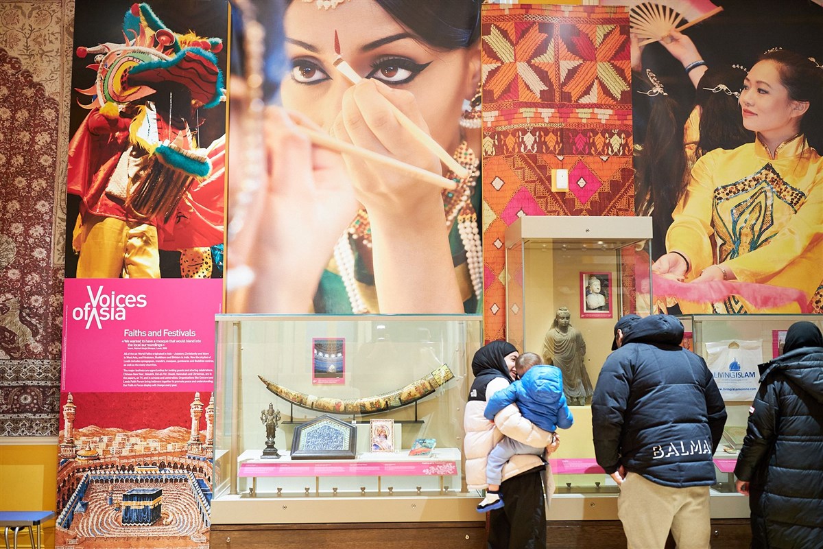 Photograph of 'Voices of Asia' exhibition