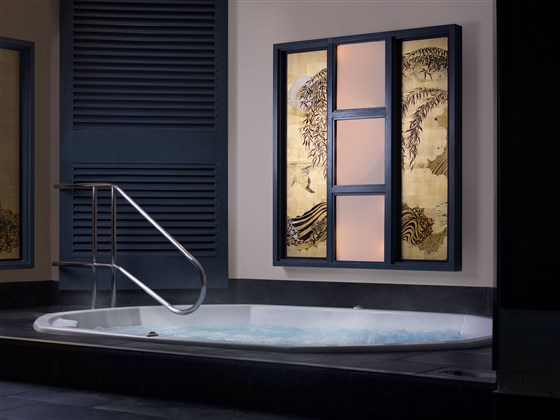 Poolside Jacuzzi