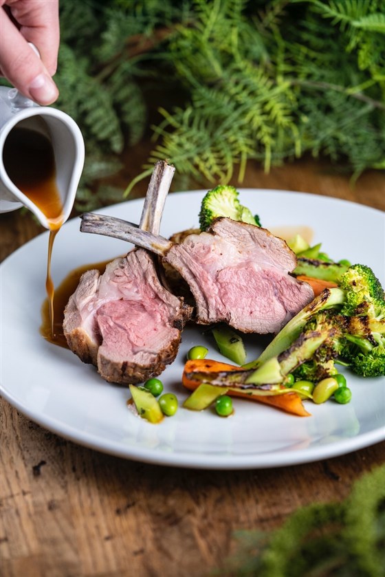 Signature "Rack of Lamb" Main Course
