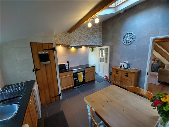 Porta de despensa de carvalho