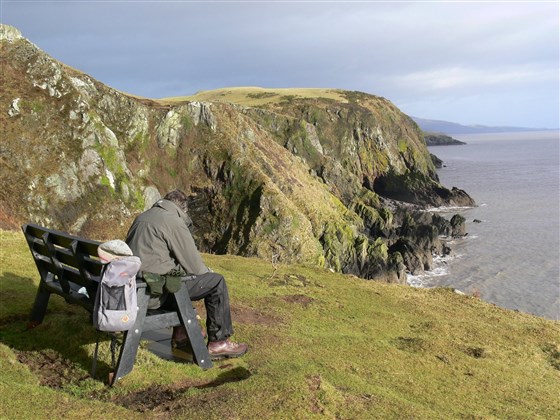 Superbes promenades depuis le domaine d'Orroland autour de la côte de Solway