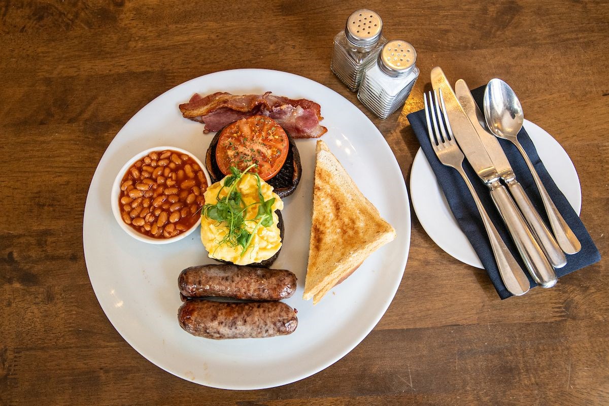 Kings Arms 酒店早餐