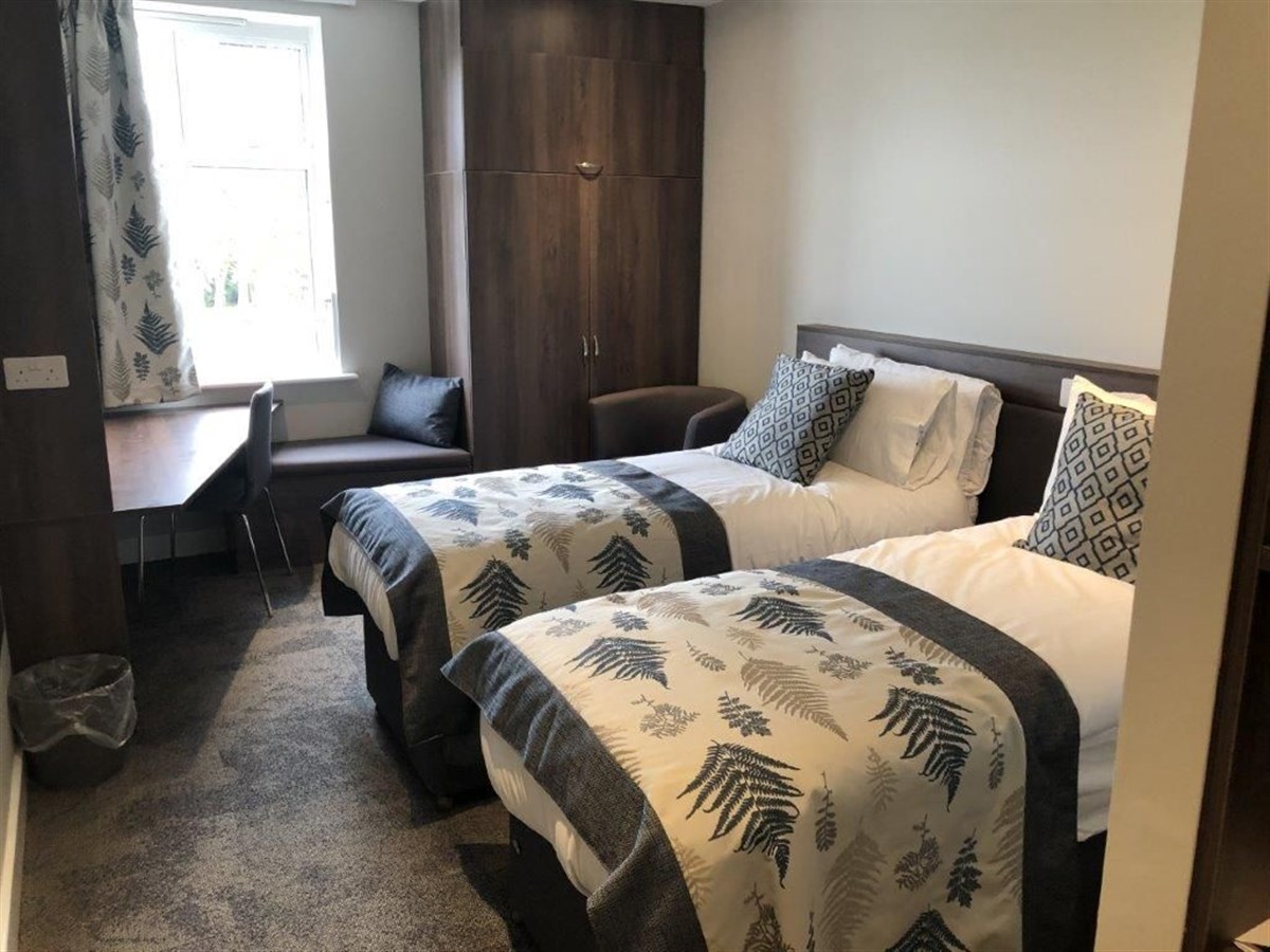 Camera doppia per gli ospiti dei Fellows