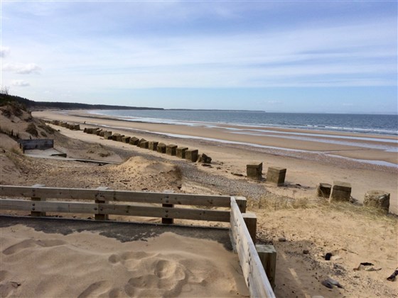 Enjoy the views at Roseisle