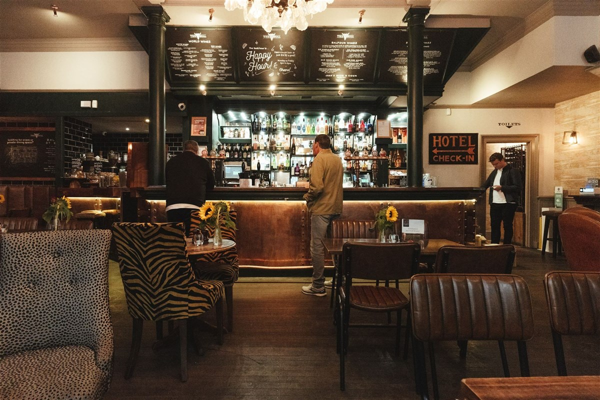 The bar