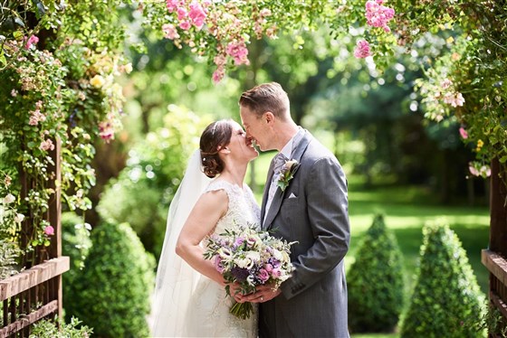 Landscaped grounds at Grosvenor Pulford Hotel & Spa 
