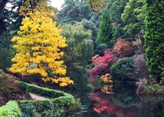 Autumn by the lakes