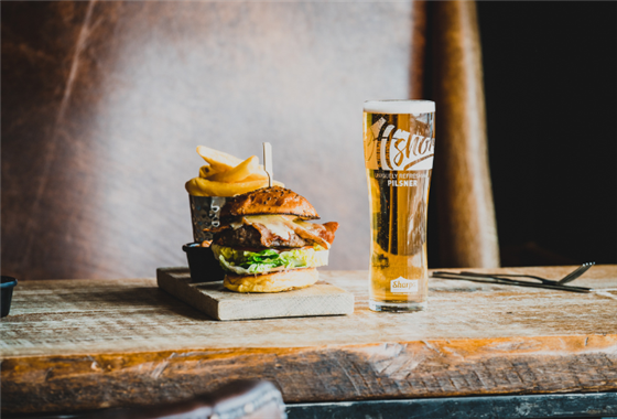 Food at The Working Boat Pub