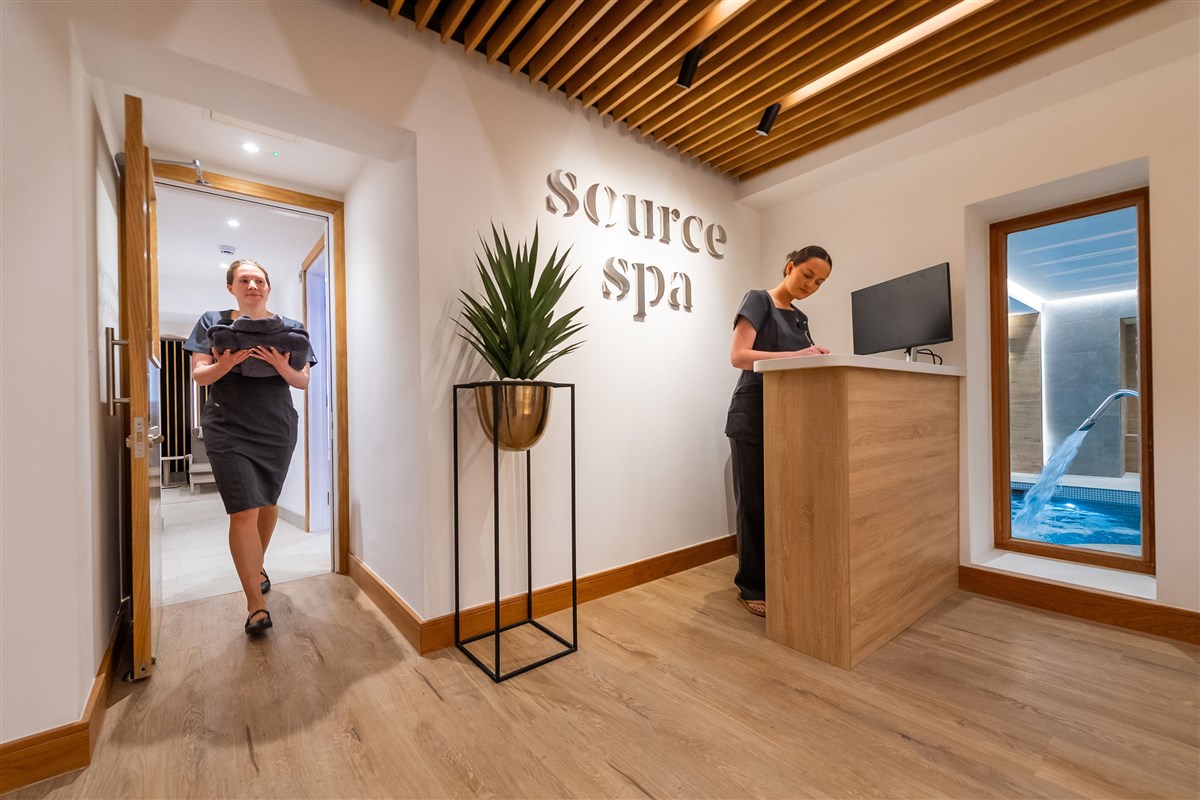 Source Spa Reception
