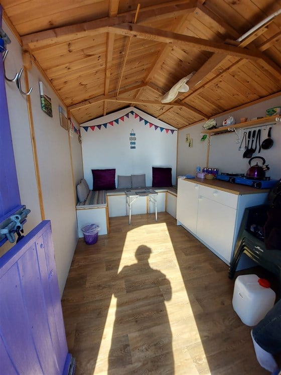 Inside
