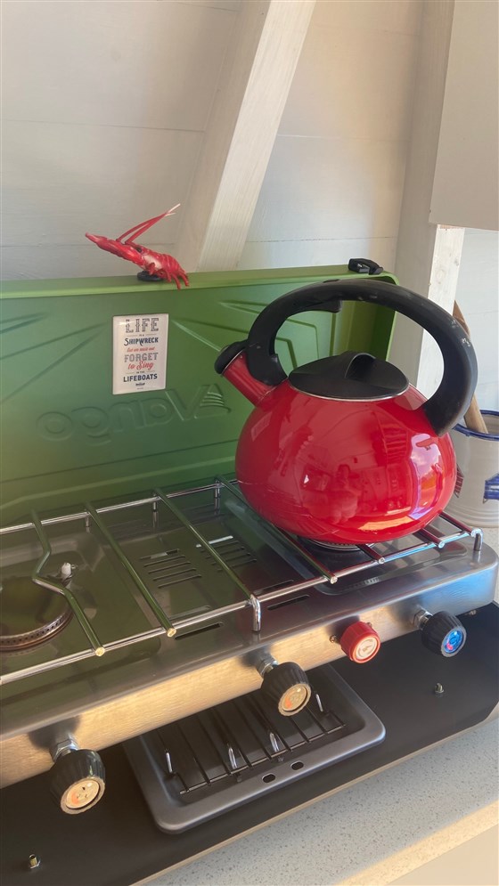 Whistling kettle