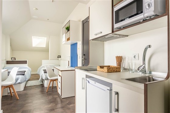 Double room with kitchen and terrace