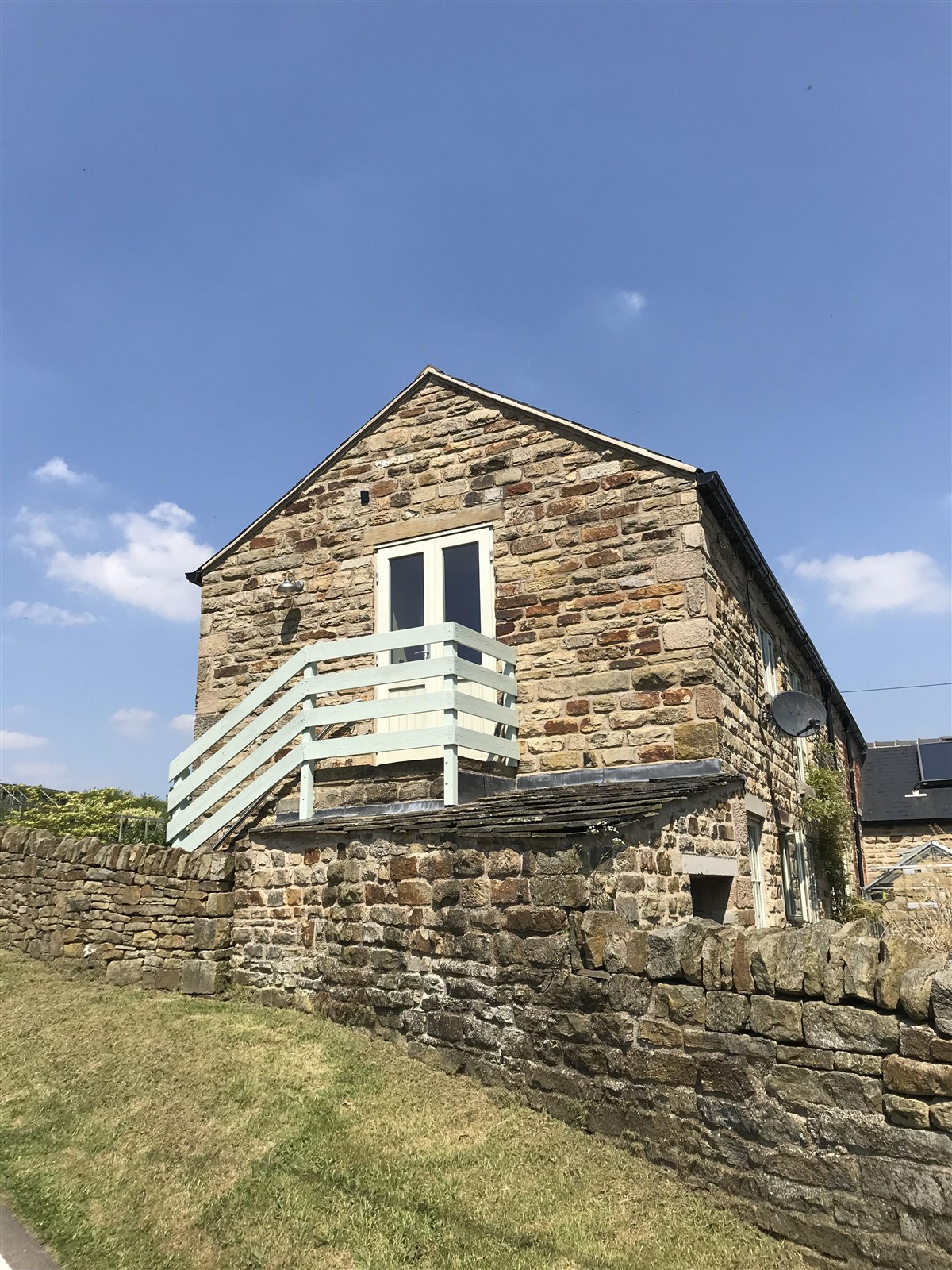 Steps up to the Hayloft