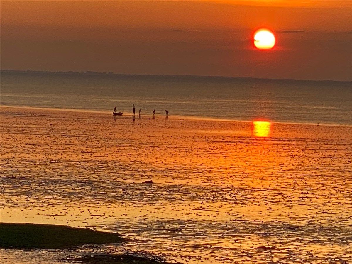 beautiful herne bay sunset