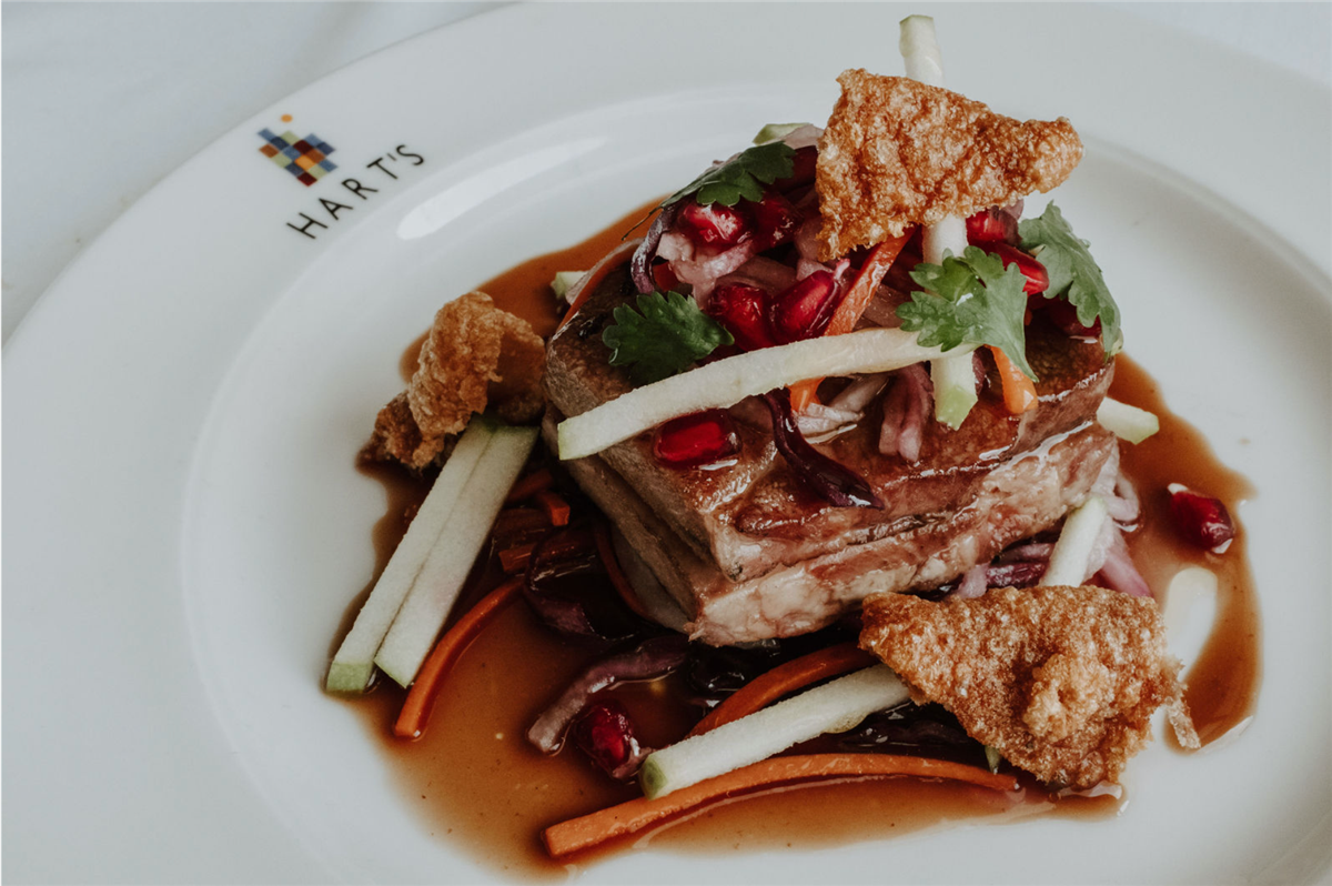 Restaurant food