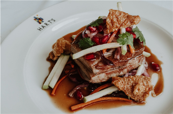 Restaurant food