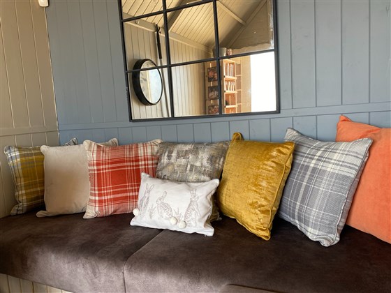 Back Wall of Beach Hut
