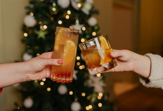 Festive drinks at The Falmouth