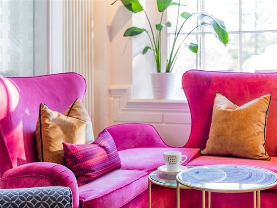 Salón del hotel boutique