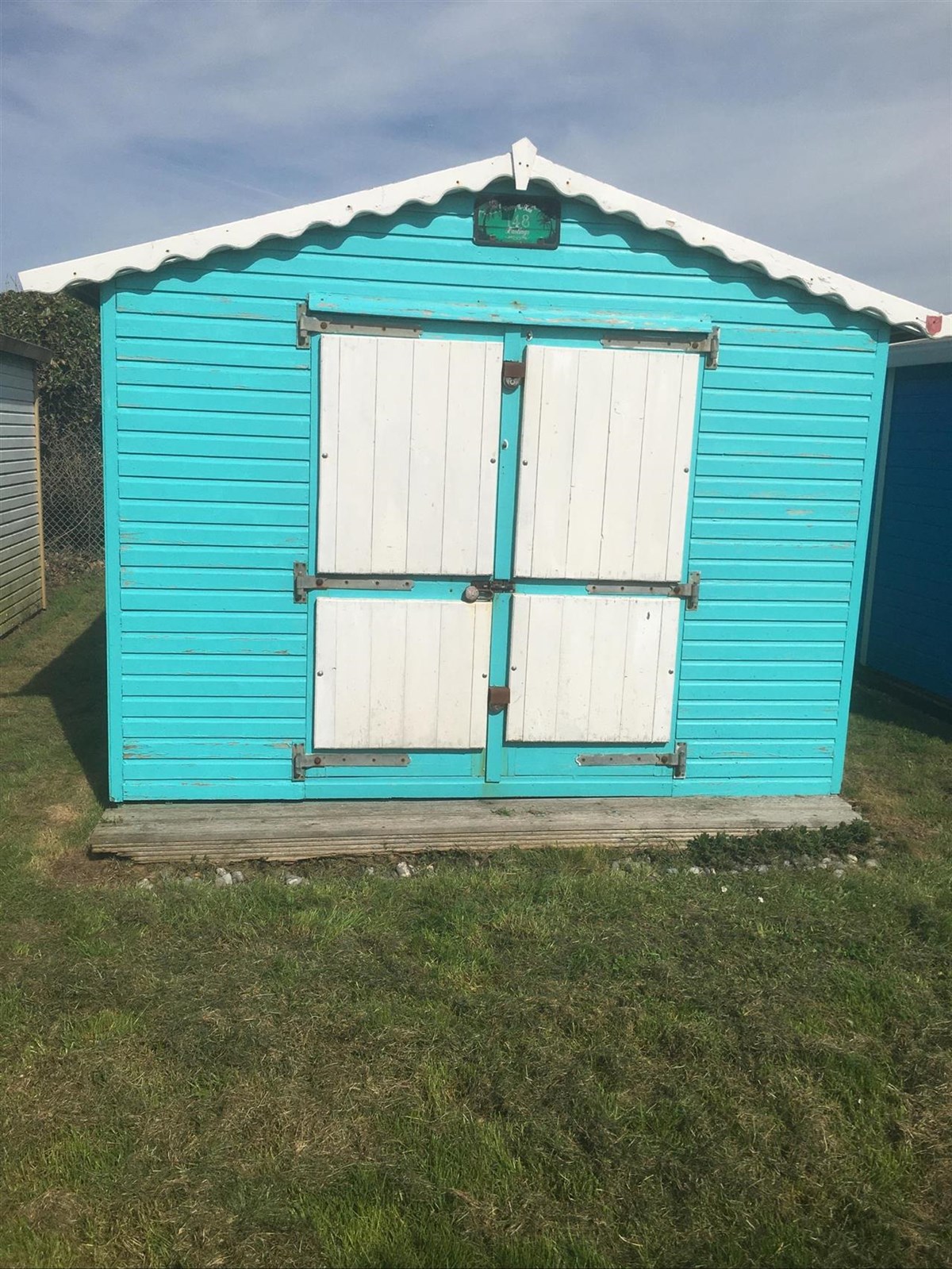 Beach hut