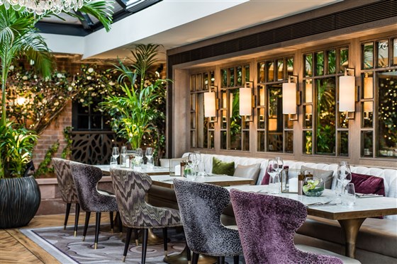 Palm Court restaurant and piano lounge