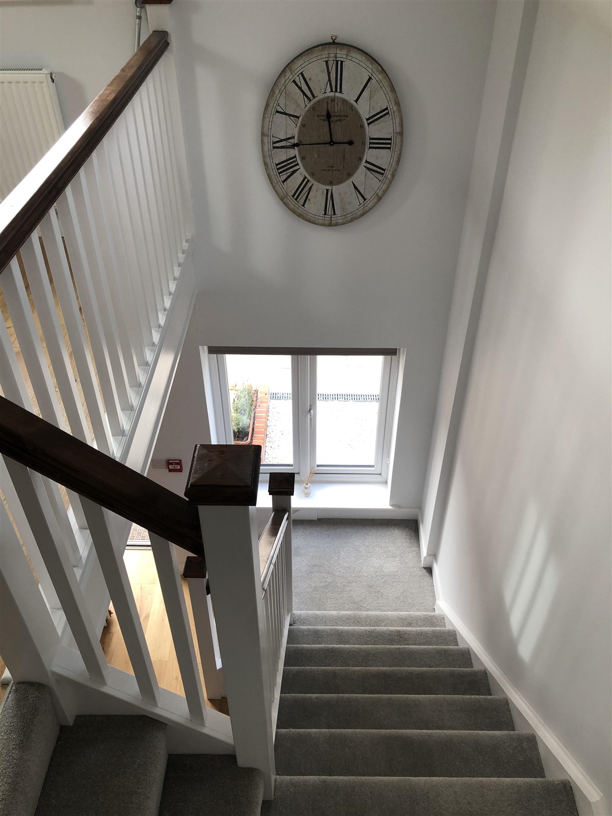 escaleras al dormitorio superior