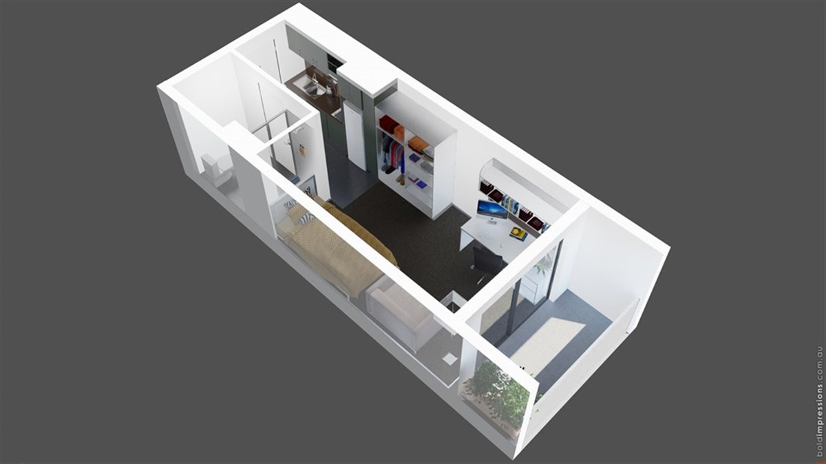 Typical Studio Floor Plan