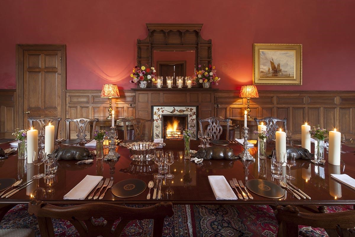The smoking room at Boconnoc (photo: Simon Burt)