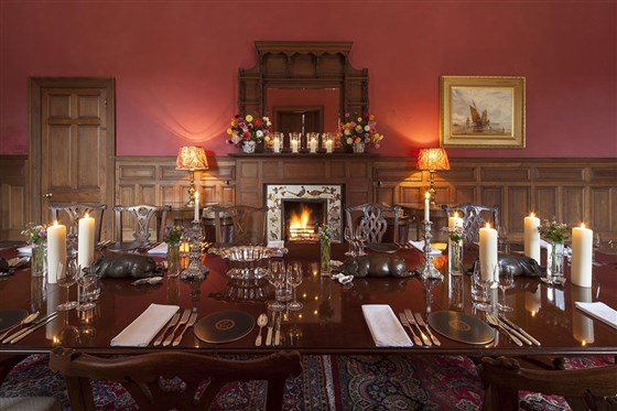 The smoking room at Boconnoc (photo: Simon Burt)