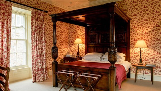 The Victorian Bedroom at Boconnoc
