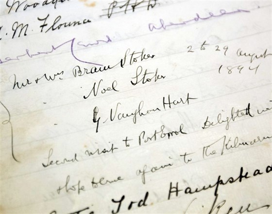 Bram Stoker, un visiteur régulier dans les années 1800