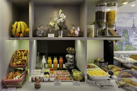 buffet de petit déjeuner