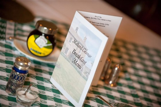 Breakfast Menu