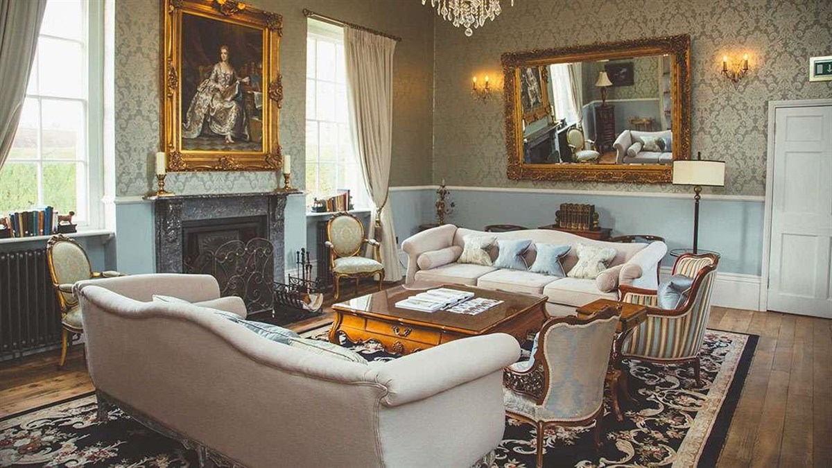Bride's Manor House Drawing Room
