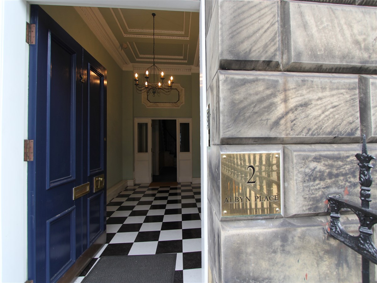 Albyn Place Entrance and Outer Hallway