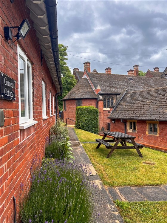Vista dalla finestra della cappella 