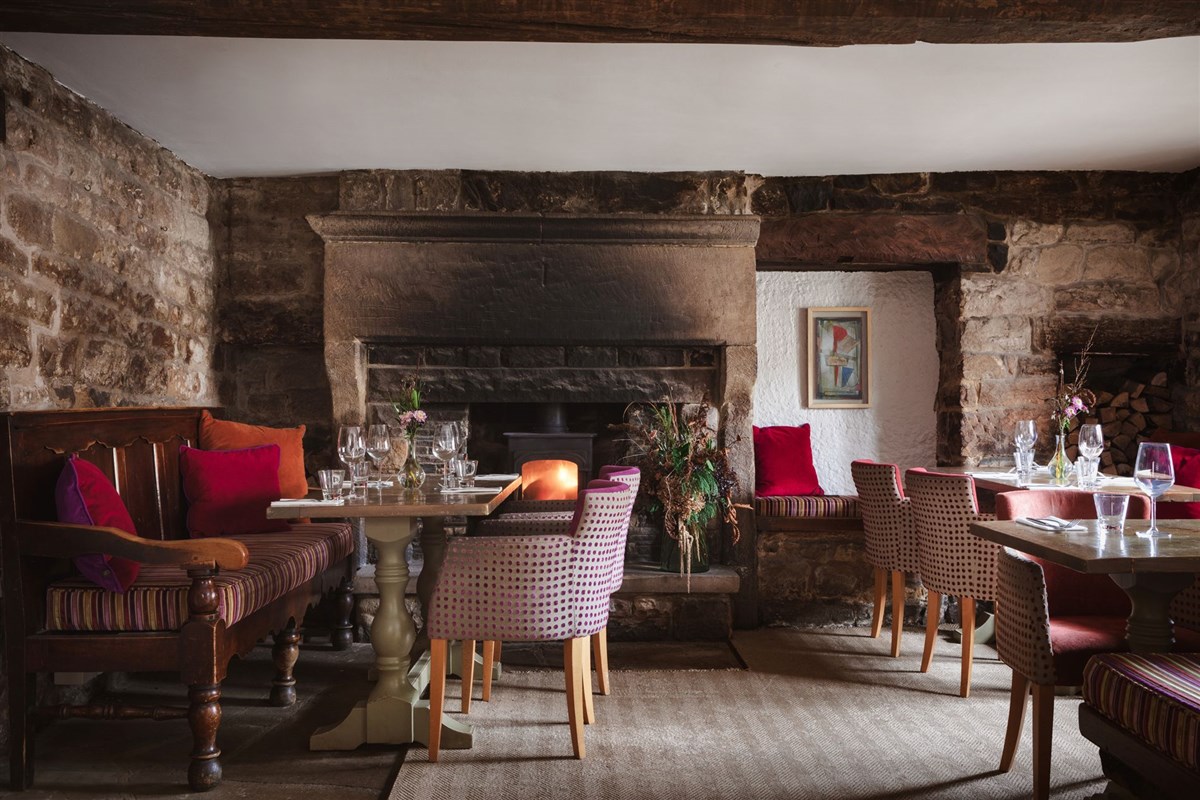 The Beeley Inn, Bar and Restaurant Area 