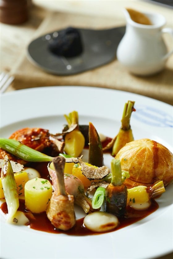 Chicken and Truffle Pithivier of?